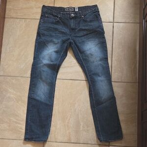 INC International Concepts Dark Wash Straight Jeans